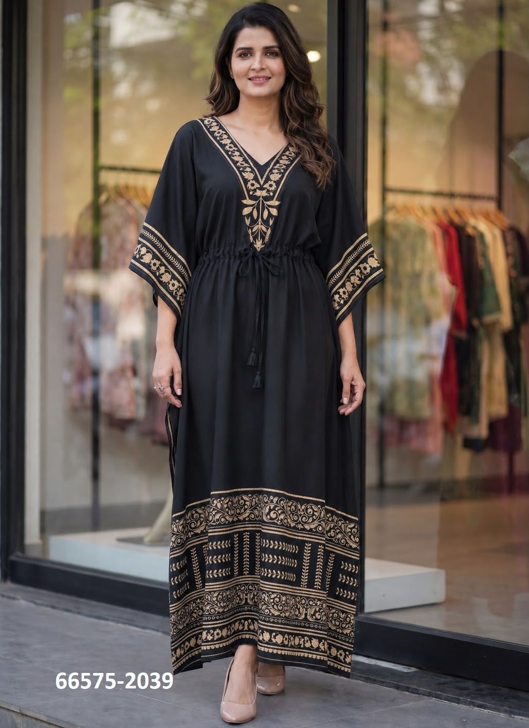 KAFTAN 7 - Catalog # 66575 (Set of 10 Kaftans / Ponchos)