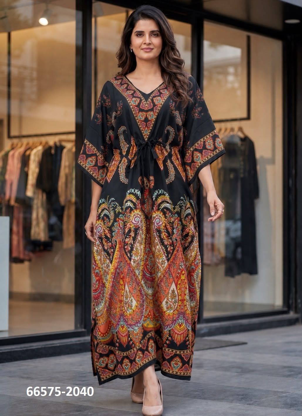 KAFTAN 7 - Catalog # 66575 (Set of 10 Kaftans / Ponchos)