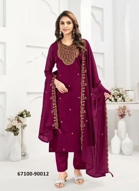 MUBEENA - Catalog # 67100 (Set of 12 Readymade Salwar Suits) MUBEENA - Catalog # 67100 (Set of 12 Readymade Salwar Suits)