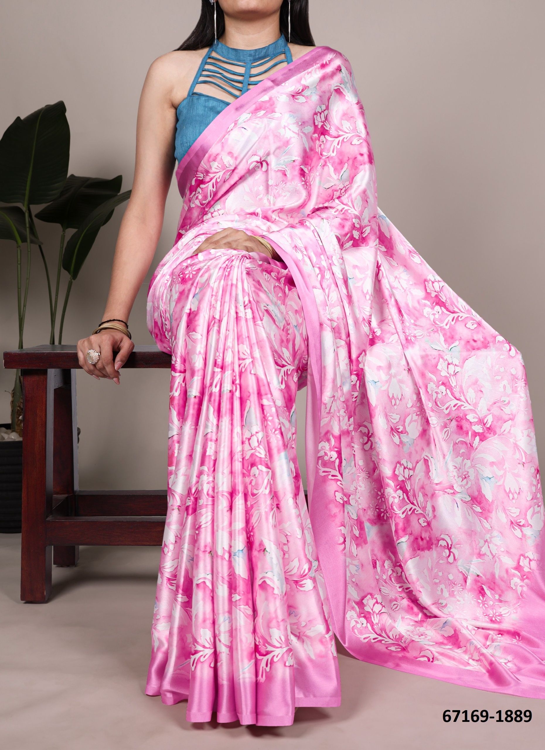 SERIES 7018 - Catalog # 67169 (Set of 2 Sarees) SERIES 7018 - Catalog # 67169 (Set of 2 Sarees)