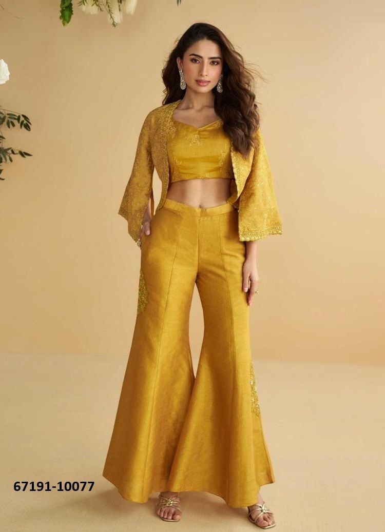 NITYA - Catalog # 67191 (Set of 3 Indo-Western Outfits) NITYA - Catalog # 67191 (Set of 3 Indo-Western Outfits)
