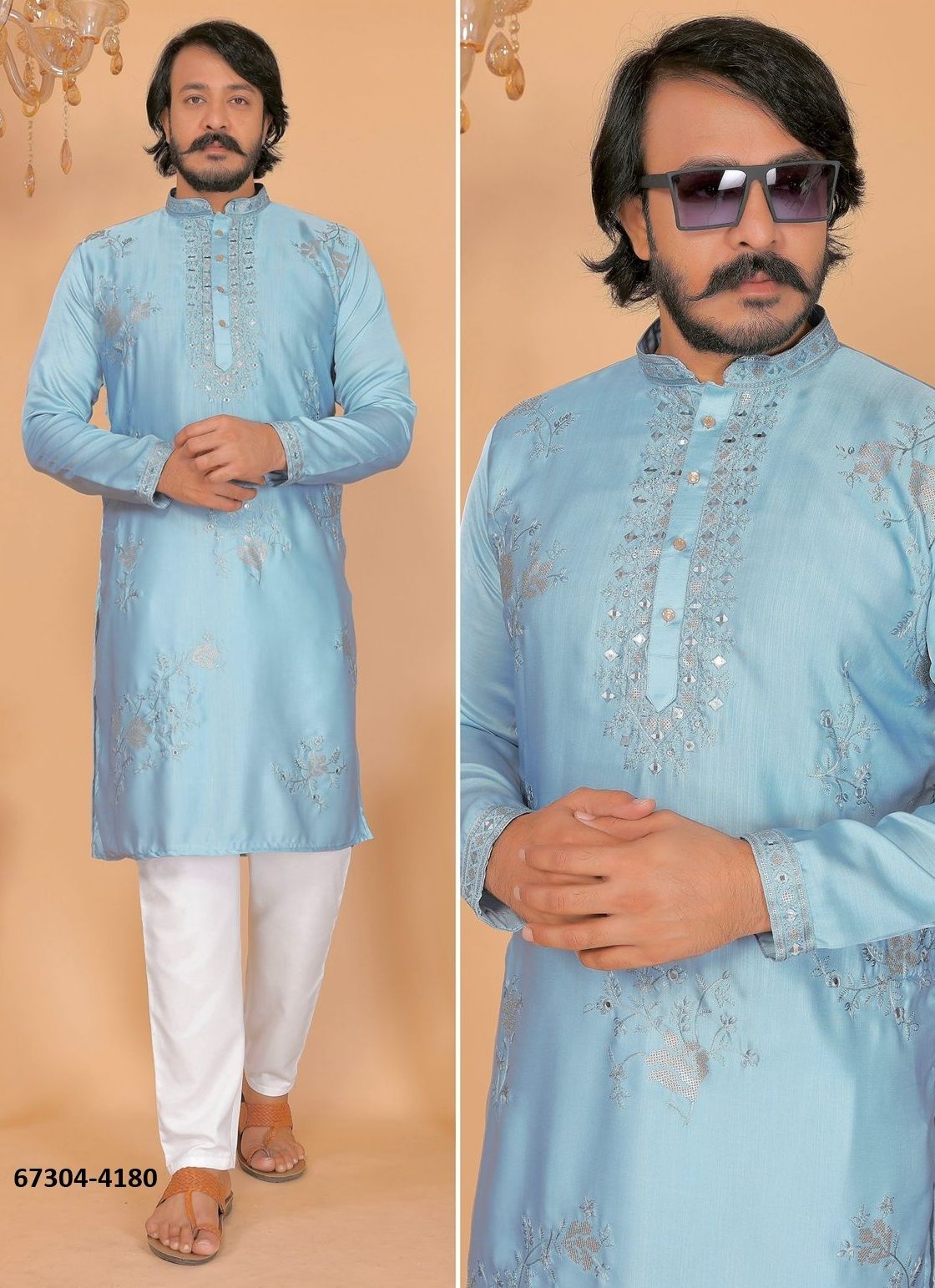 UTSAV 11 - Catalog # 67304 (Set of 4 Men's Ethnic Wear) UTSAV 11 - Catalog # 67304 (Set of 4 Men's Ethnic Wear)