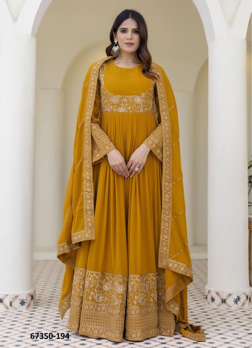 FATEH - Catalog # 67350 (Set of 5 Readymade Gowns) FATEH - Catalog # 67350 (Set of 5 Readymade Gowns)