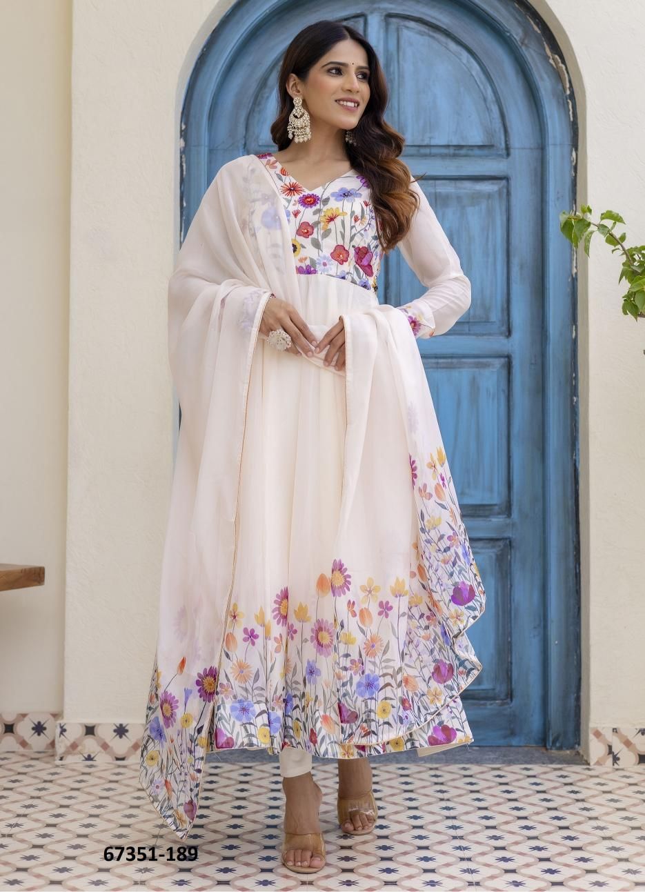 GUBBARO - Catalog # 67351 (Set of 5 Readymade Salwar Suits) GUBBARO - Catalog # 67351 (Set of 5 Readymade Salwar Suits)