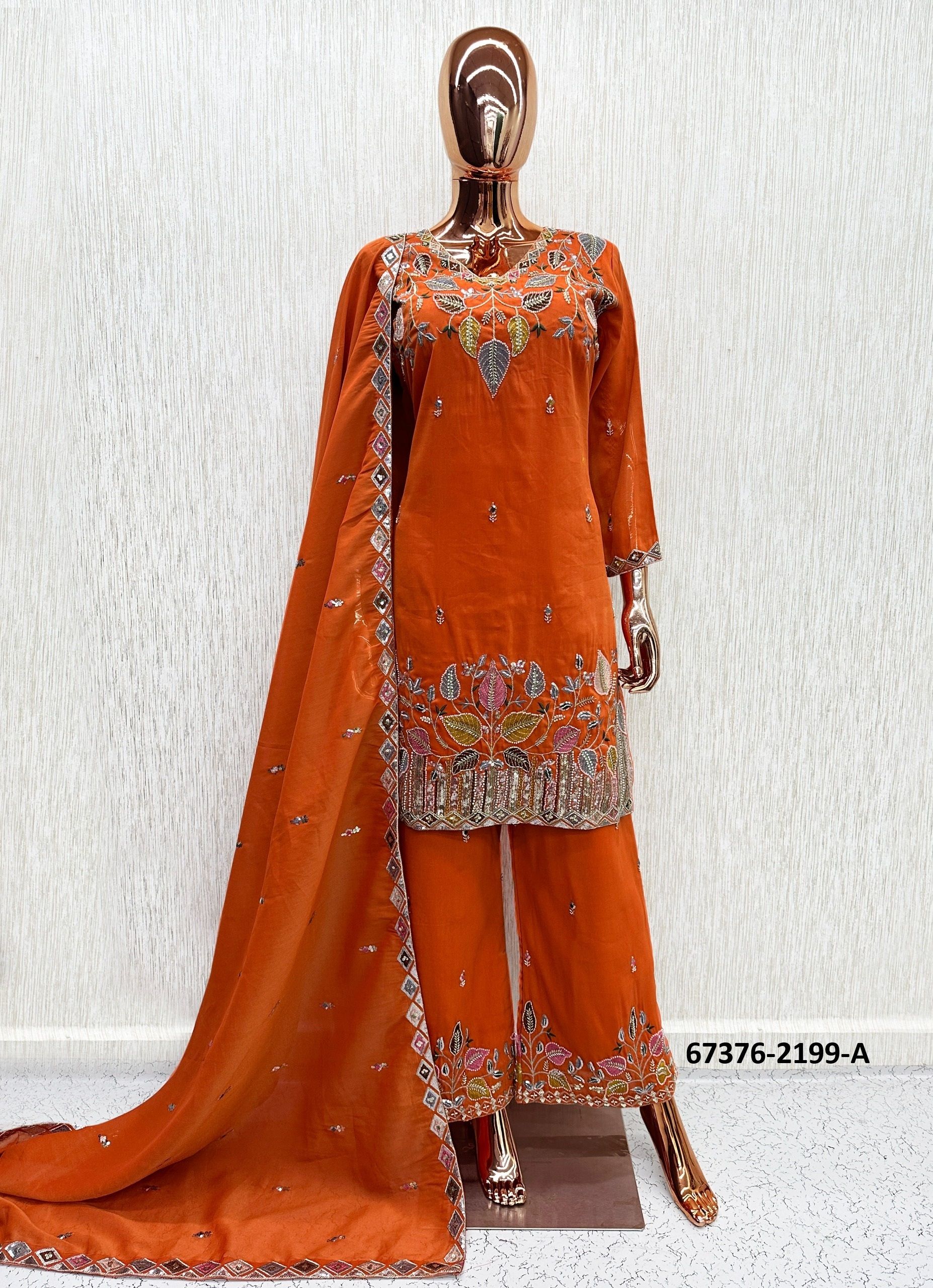 DEBINA - Catalog # 67376 (Set of 3 Readymade Salwar Suits) DEBINA - Catalog # 67376 (Set of 3 Readymade Salwar Suits)