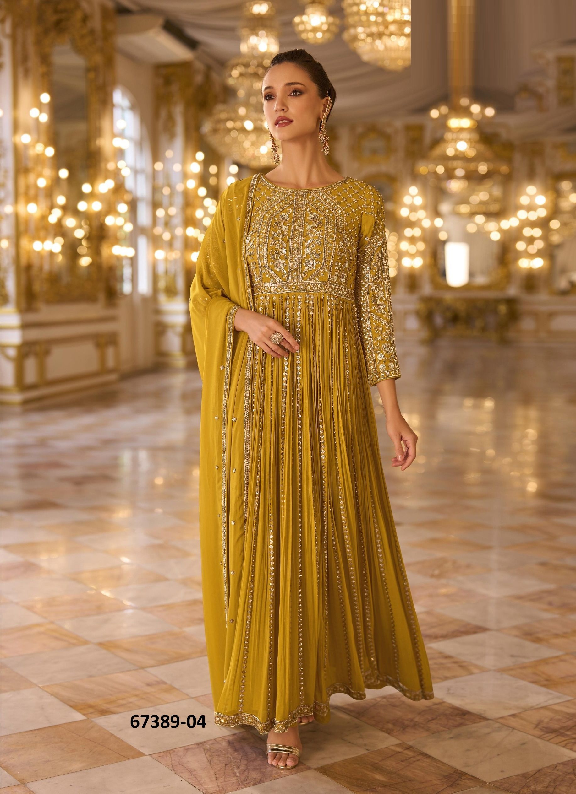 LULABOO - Catalog # 67389 (Set of 5 Readymade Salwar Suits) LULABOO - Catalog # 67389 (Set of 5 Readymade Salwar Suits)