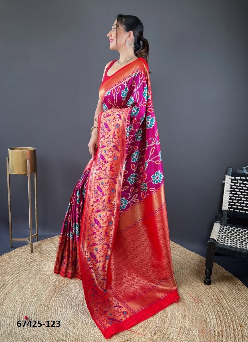 TANISHQ - Catalog # 67425 (Set of 5 Sarees) TANISHQ - Catalog # 67425 (Set of 5 Sarees)