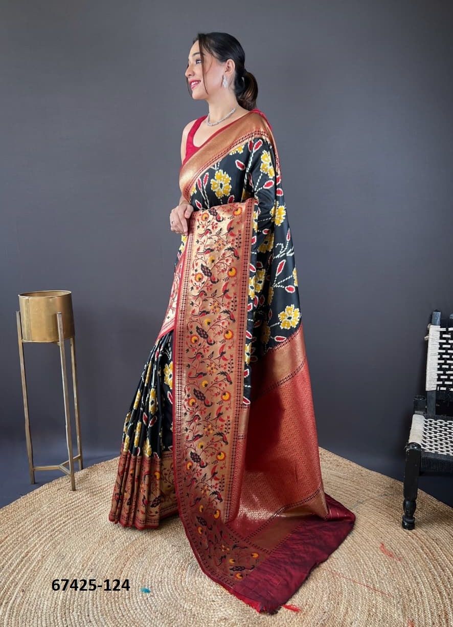TANISHQ - Catalog # 67425 (Set of 5 Sarees) TANISHQ - Catalog # 67425 (Set of 5 Sarees)