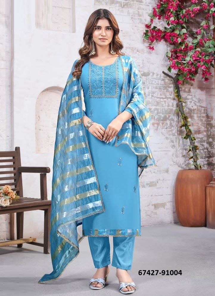 MANORMA - Catalog # 67427 (Set of 12 Readymade Salwar Suits) MANORMA - Catalog # 67427 (Set of 12 Readymade Salwar Suits)
