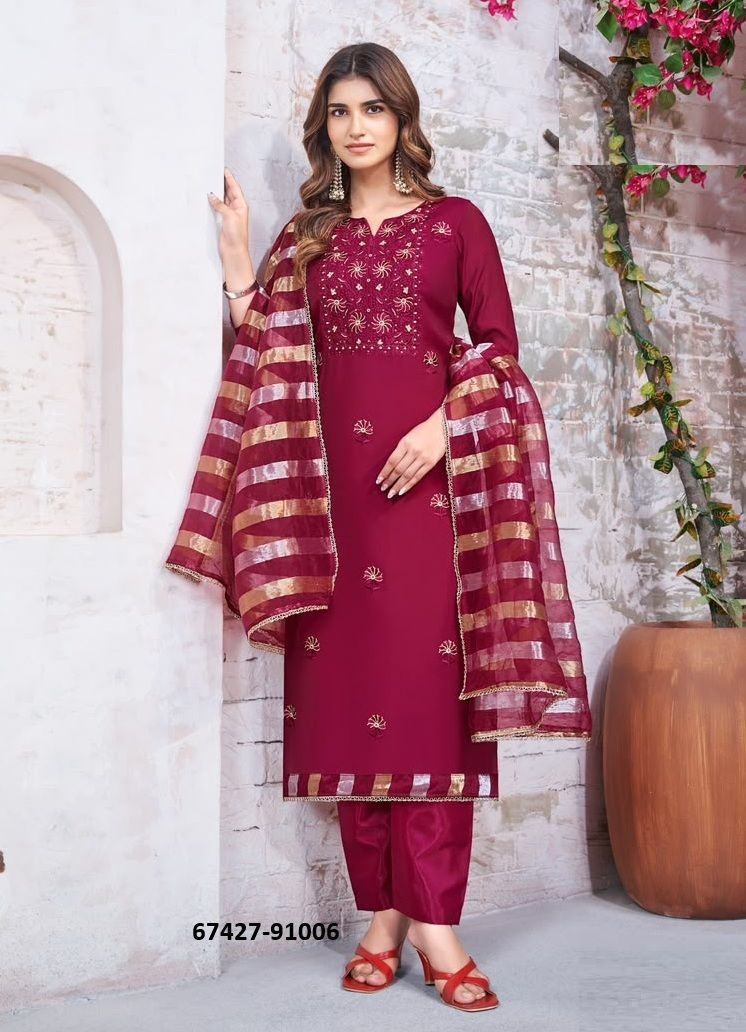MANORMA - Catalog # 67427 (Set of 12 Readymade Salwar Suits) MANORMA - Catalog # 67427 (Set of 12 Readymade Salwar Suits)