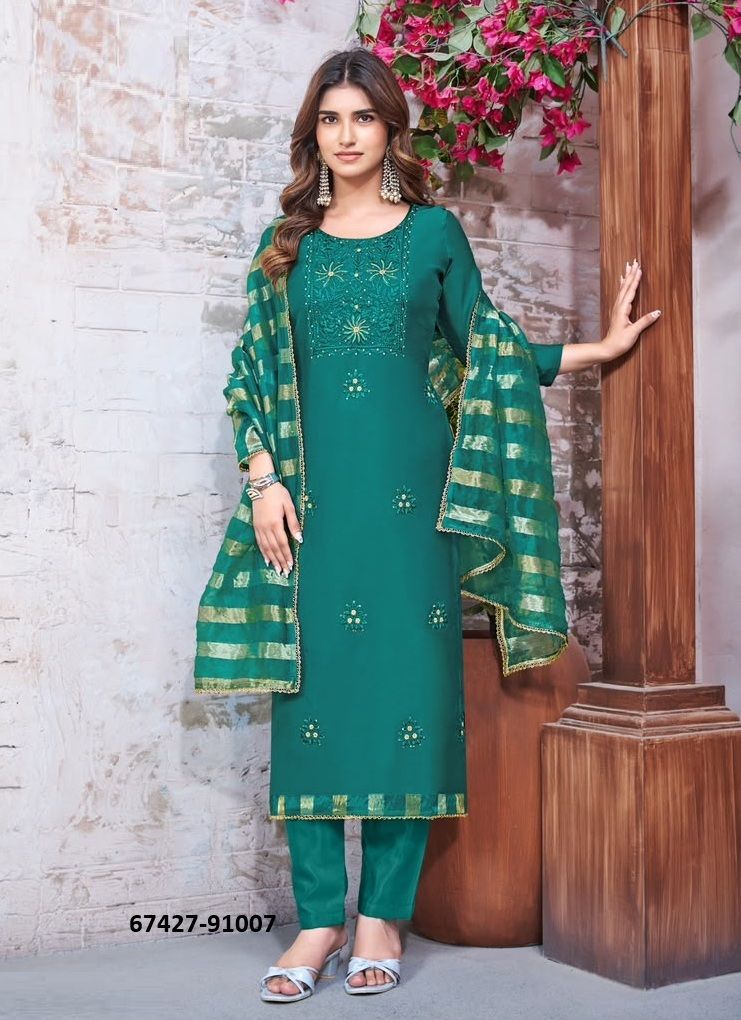 MANORMA - Catalog # 67427 (Set of 12 Readymade Salwar Suits) MANORMA - Catalog # 67427 (Set of 12 Readymade Salwar Suits)