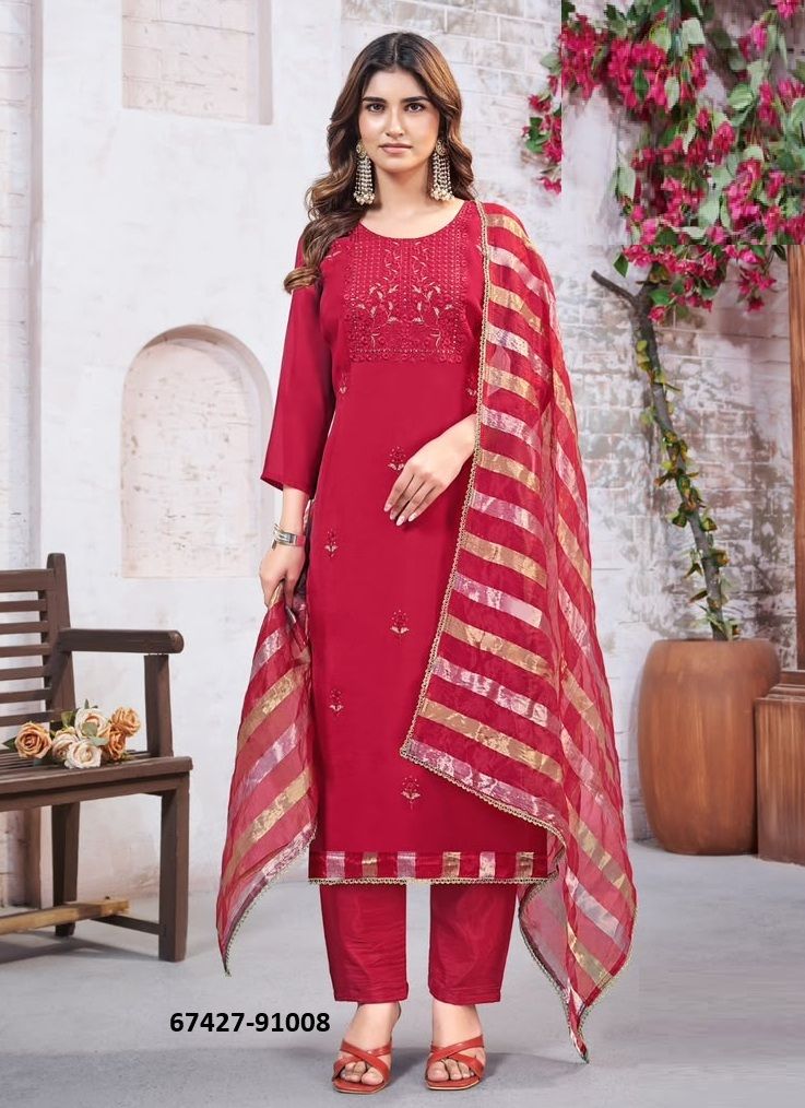MANORMA - Catalog # 67427 (Set of 12 Readymade Salwar Suits) MANORMA - Catalog # 67427 (Set of 12 Readymade Salwar Suits)