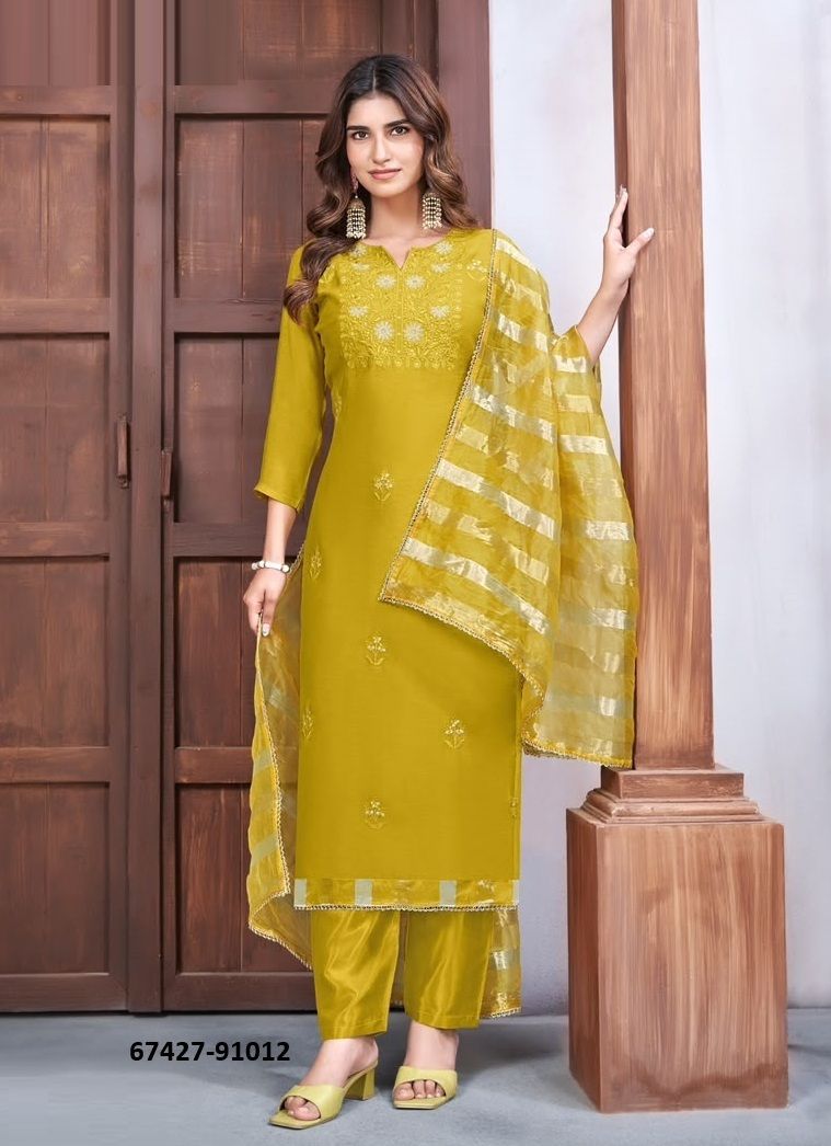 MANORMA - Catalog # 67427 (Set of 12 Readymade Salwar Suits) MANORMA - Catalog # 67427 (Set of 12 Readymade Salwar Suits)