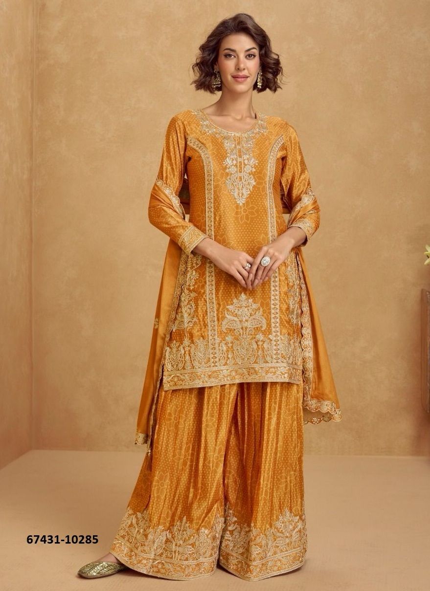 TANMAYA - Catalog # 67431 (Set of 4 Readymade Salwar Suits)