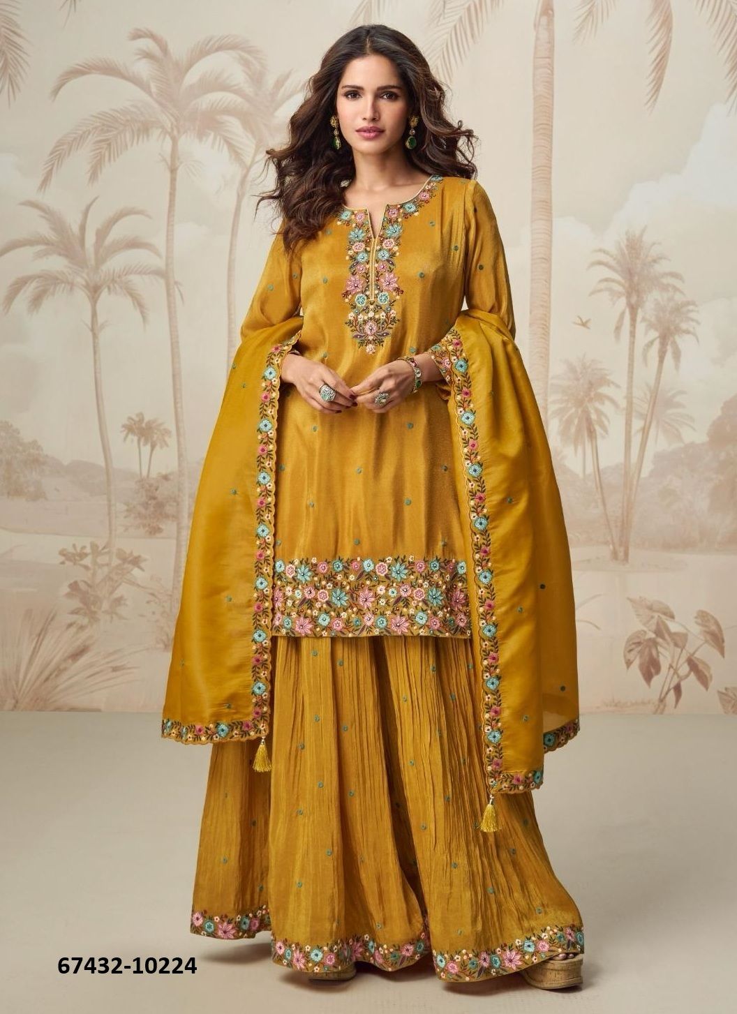 NAGINA - Catalog # 67432 (Set of 2 Readymade Salwar Suits)