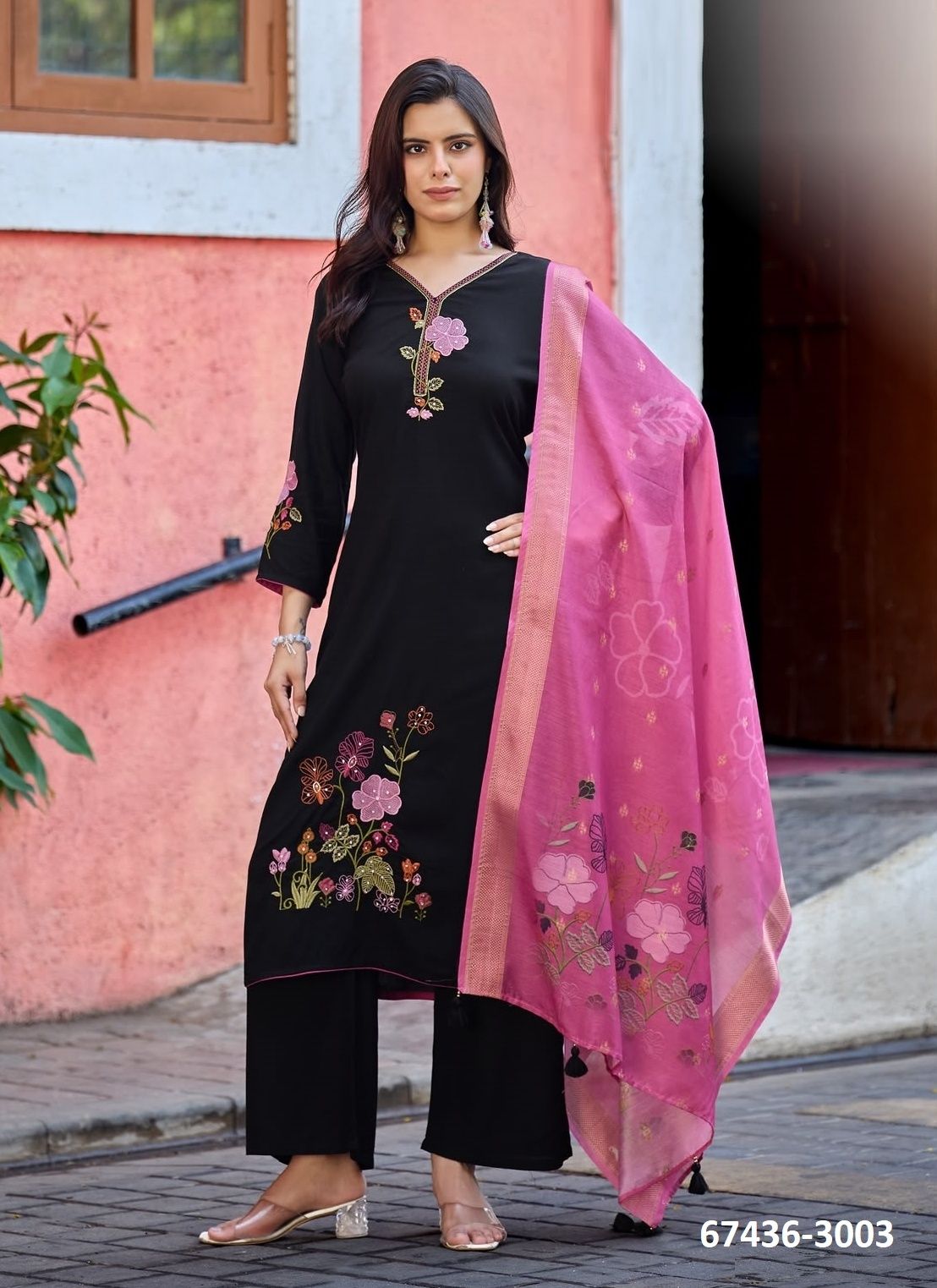 RADHA-RANI - Catalog # 67436 (Set of 4 Readymade Salwar Suits) RADHA-RANI - Catalog # 67436 (Set of 4 Readymade Salwar Suits)