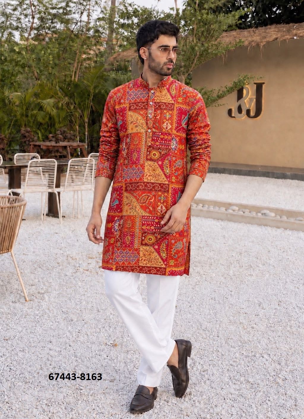 KALAKAAR - Catalog # 67443 (Set of 6 Men's Ethnic Wear) KALAKAAR - Catalog # 67443 (Set of 6 Men's Ethnic Wear)