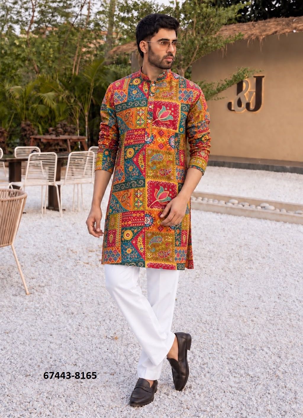 KALAKAAR - Catalog # 67443 (Set of 6 Men's Ethnic Wear) KALAKAAR - Catalog # 67443 (Set of 6 Men's Ethnic Wear)