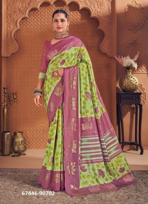 GULMOHAR - Catalog # 67446 (Set of 12 Sarees) GULMOHAR - Catalog # 67446 (Set of 12 Sarees)