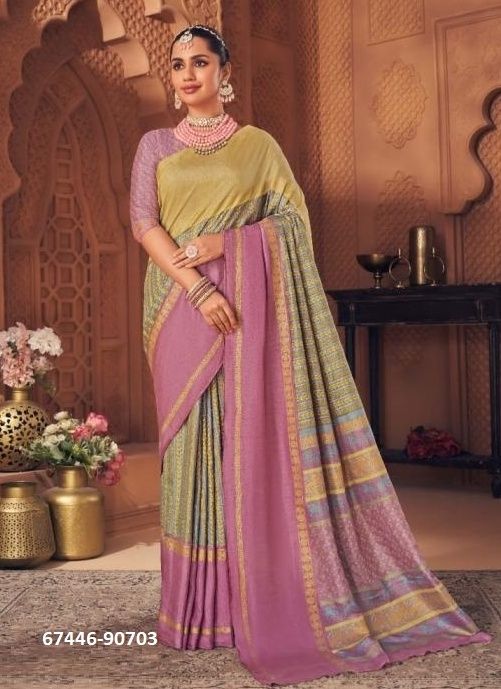 GULMOHAR - Catalog # 67446 (Set of 12 Sarees) GULMOHAR - Catalog # 67446 (Set of 12 Sarees)