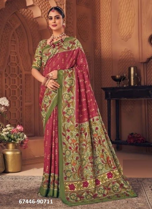 GULMOHAR - Catalog # 67446 (Set of 12 Sarees) GULMOHAR - Catalog # 67446 (Set of 12 Sarees)
