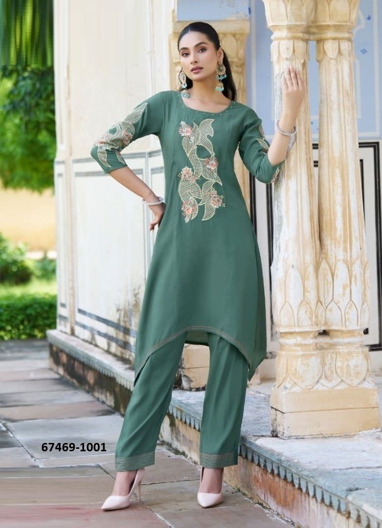 LASHKARAA - Catalog # 67469 (Set of 4 Tops With Bottoms) LASHKARAA - Catalog # 67469 (Set of 4 Tops With Bottoms)
