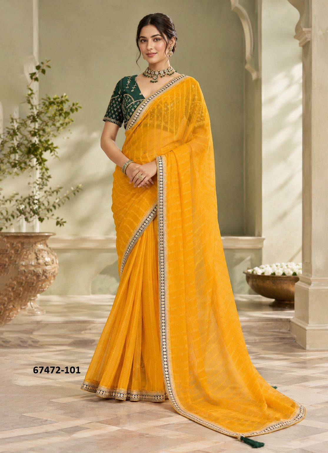 PREMIKA - Catalog # 67472 (Set of 6 Sarees) PREMIKA - Catalog # 67472 (Set of 6 Sarees)