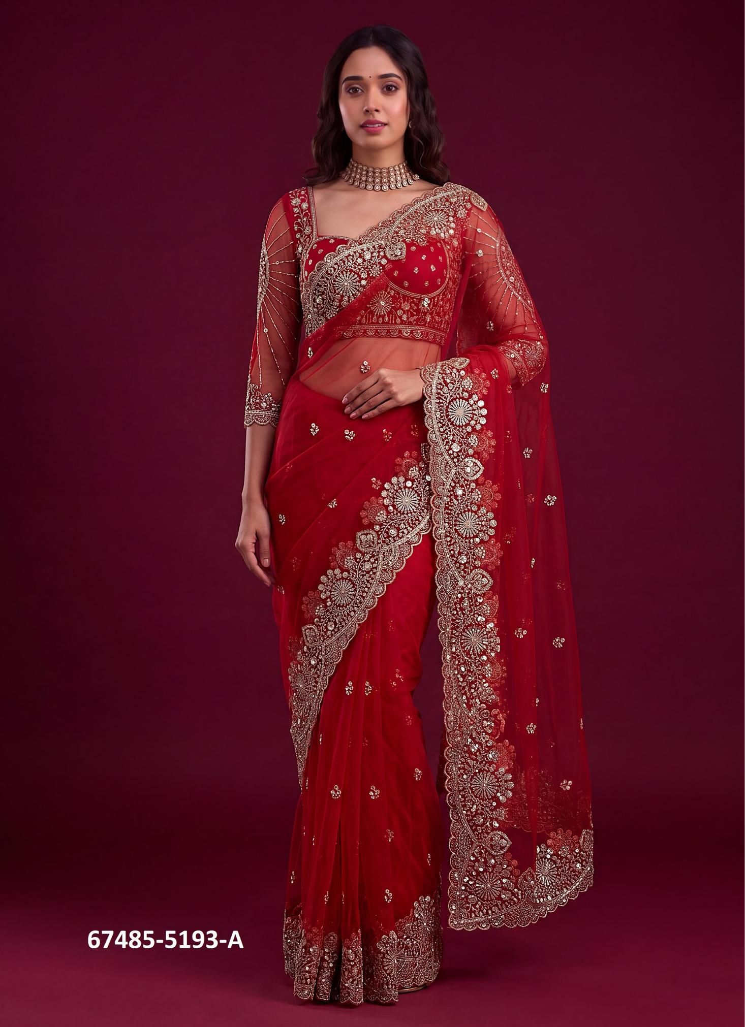 SHARMILI - Catalog # 67485 (Set of 4 Sarees) SHARMILI - Catalog # 67485 (Set of 4 Sarees)