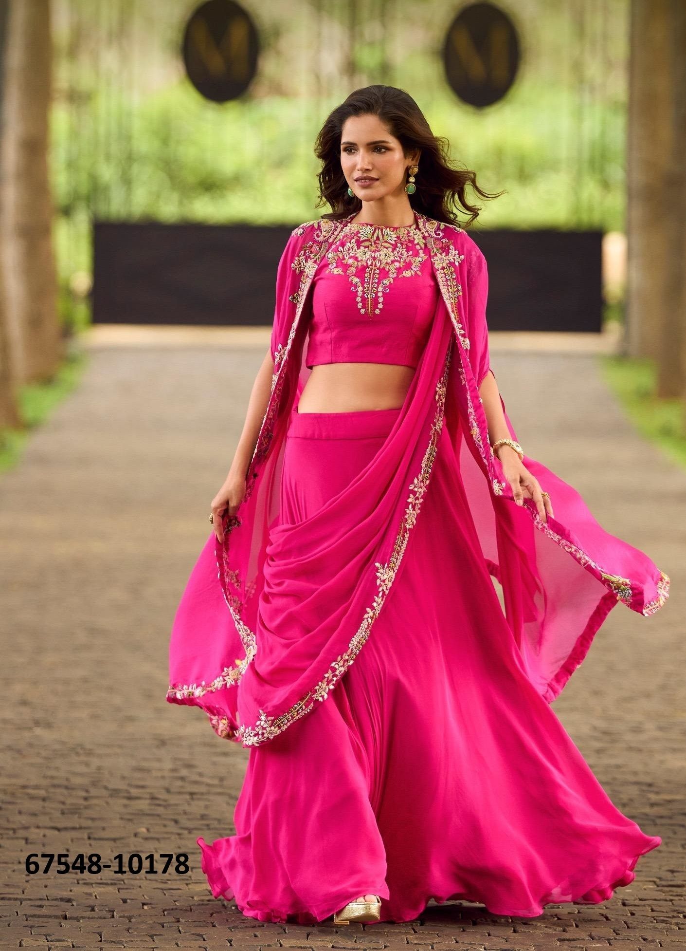 GAUHAR - Catalog # 67548 (Set of 3 Readymade Lehengas) GAUHAR - Catalog # 67548 (Set of 3 Readymade Lehengas)