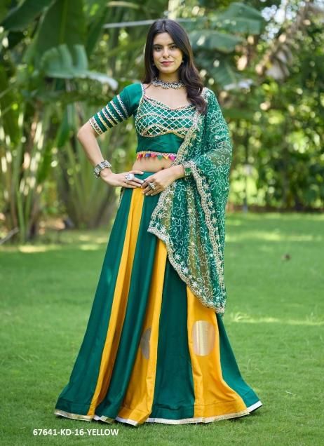 KITTY - Catalog # 67641 (Set of 2 Readymade Lehengas)
