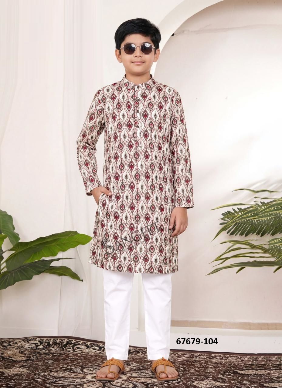 MUMBAI LINEN COTTON - KIDS - Catalog # 67679 (Set of 10 Men's Ethnic Wear) MUMBAI LINEN COTTON - KIDS - Catalog # 67679 (Set of 10 Men's Ethnic Wear)