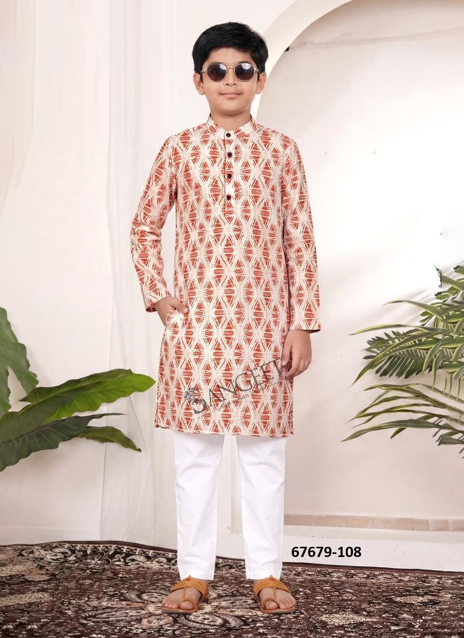 MUMBAI LINEN COTTON - KIDS - Catalog # 67679 (Set of 10 Men's Ethnic Wear) MUMBAI LINEN COTTON - KIDS - Catalog # 67679 (Set of 10 Men's Ethnic Wear)