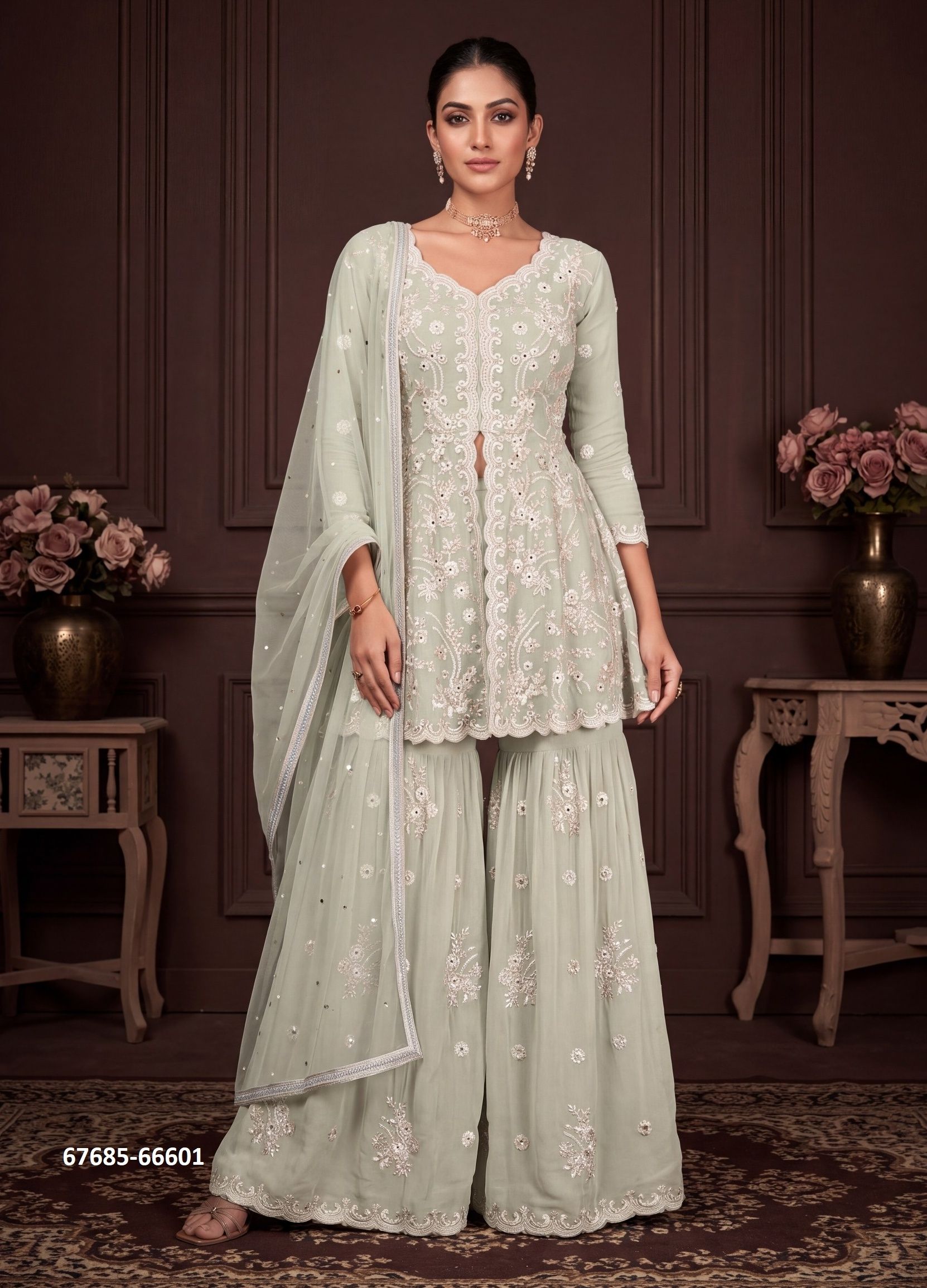RAM RAHEEM - Catalog # 67685 (Set of 3 Readymade Salwar Suits) RAM RAHEEM - Catalog # 67685 (Set of 3 Readymade Salwar Suits)
