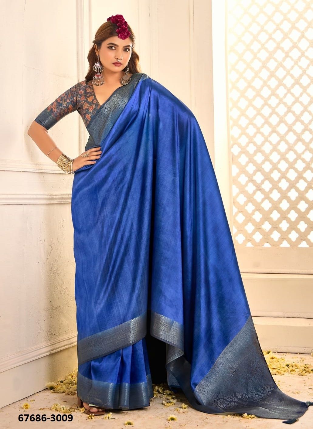 PALAV - Catalog # 67686 (Set of 10 Sarees)