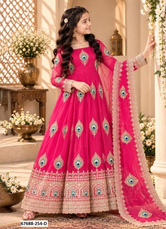 KIDS - EVIL EYE - Catalog # 67688 (Set of 6 Readymade Salwar Suits) KIDS - EVIL EYE - Catalog # 67688 (Set of 6 Readymade Salwar Suits)