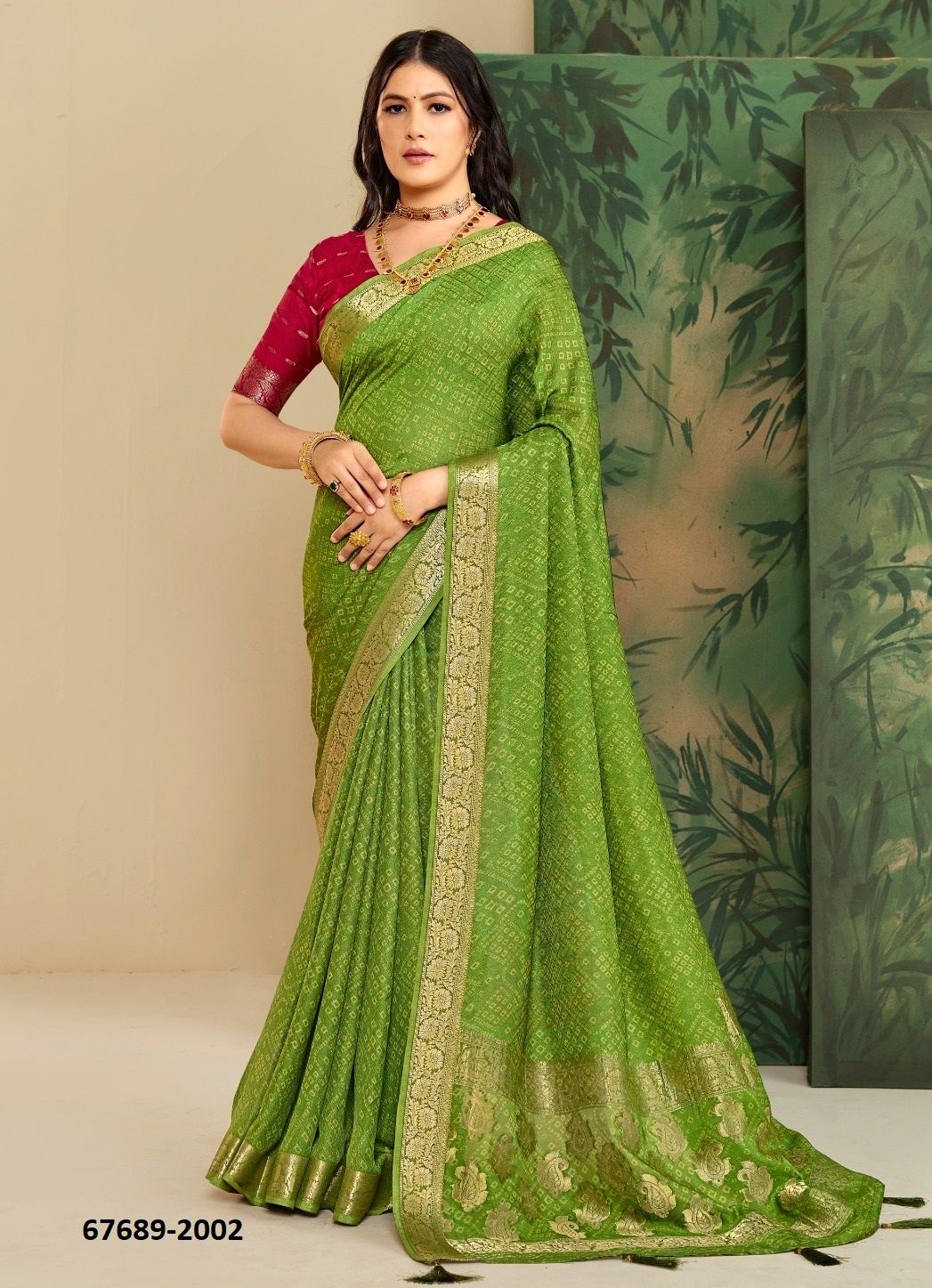 KANYADAAN - Catalog # 67689 (Set of 10 Sarees)