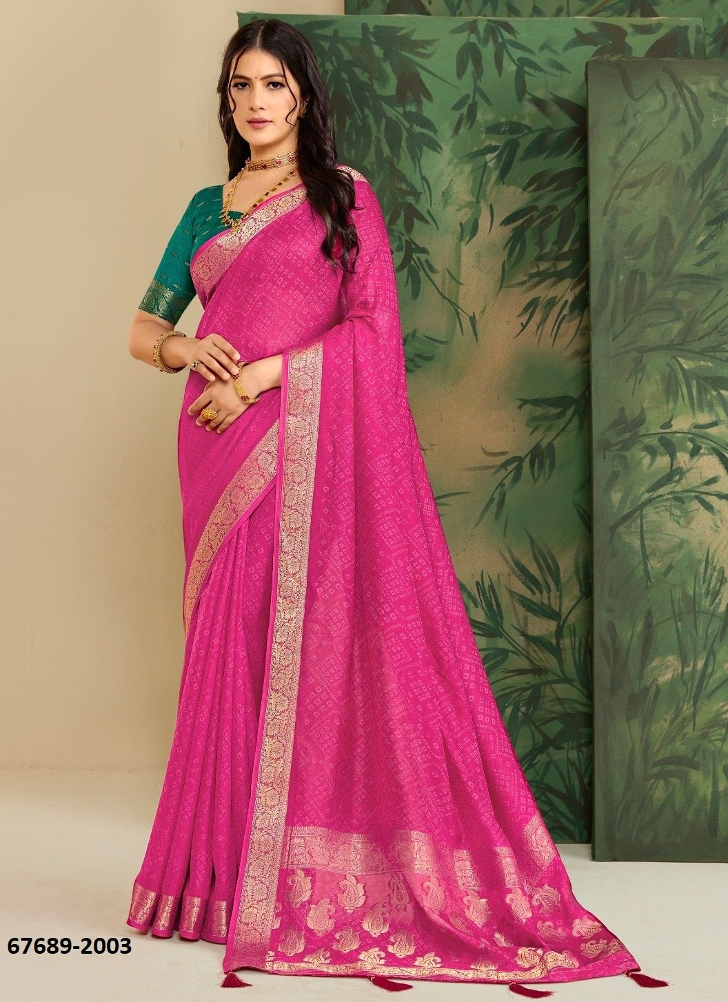 KANYADAAN - Catalog # 67689 (Set of 10 Sarees)