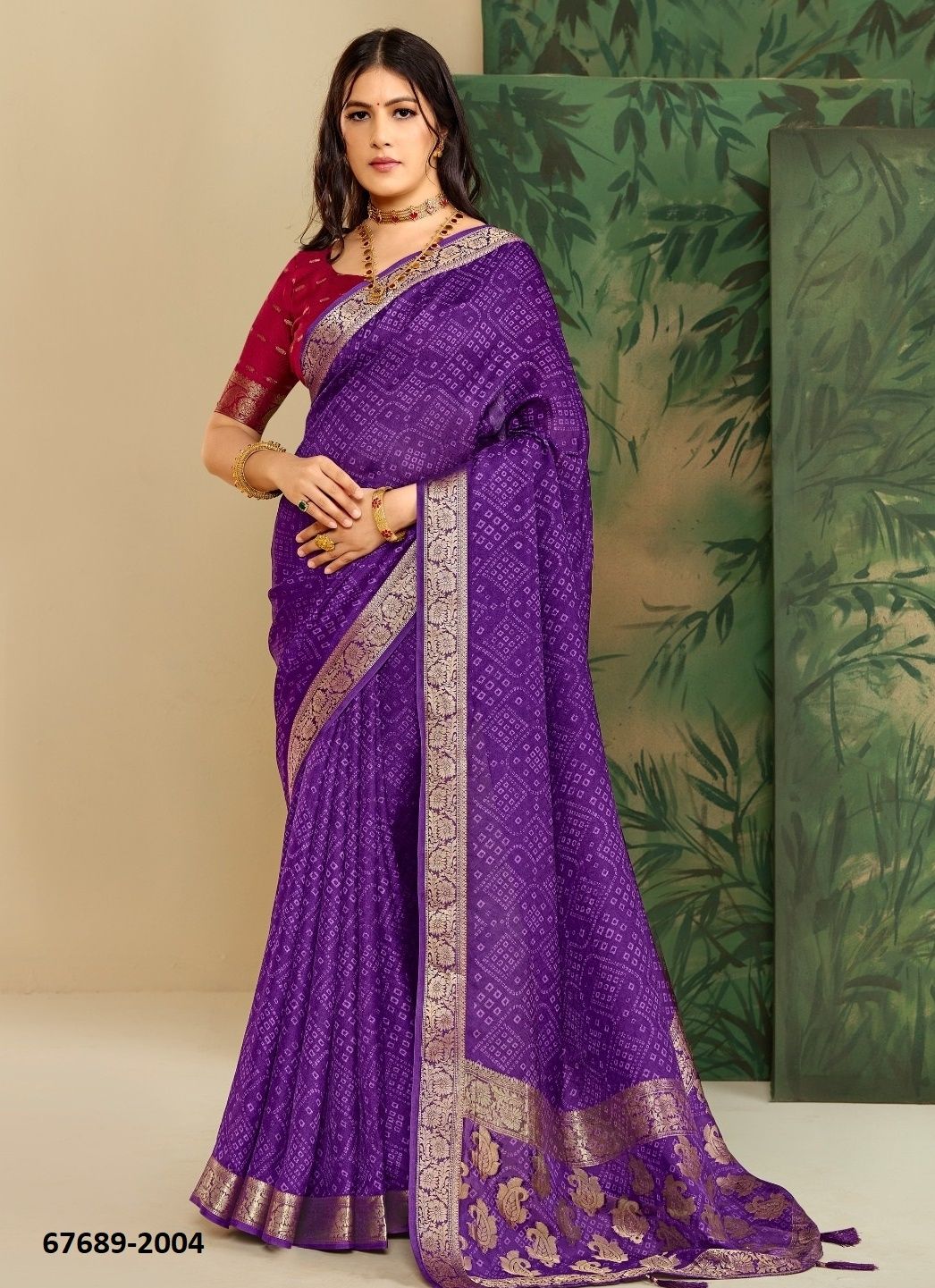 KANYADAAN - Catalog # 67689 (Set of 10 Sarees)