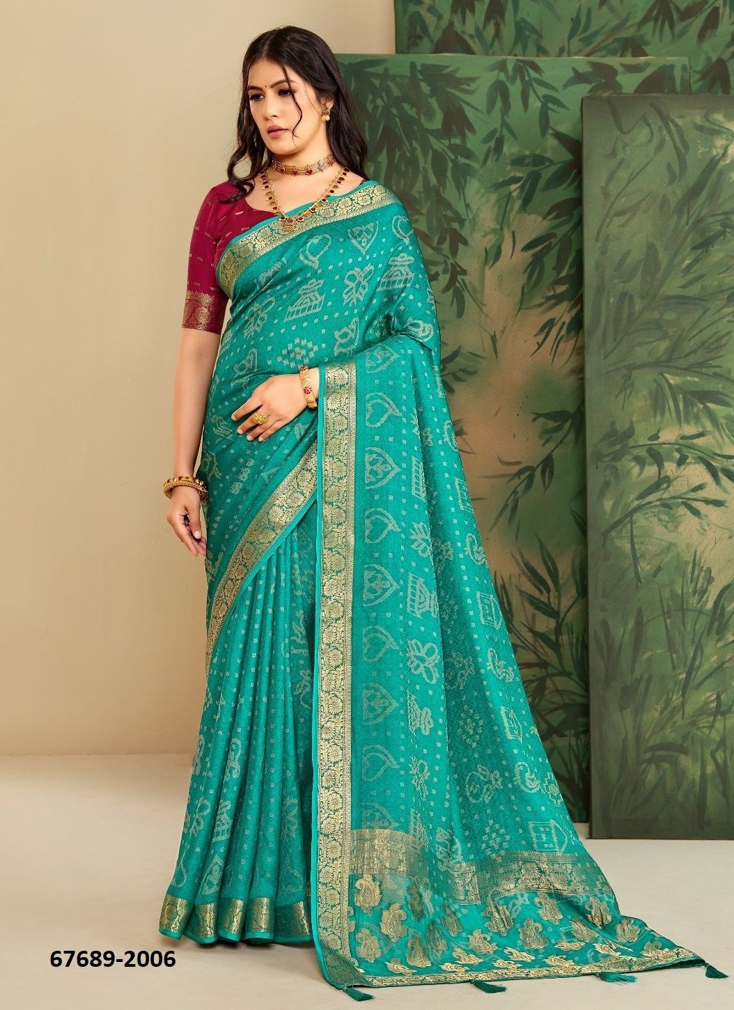 KANYADAAN - Catalog # 67689 (Set of 10 Sarees)