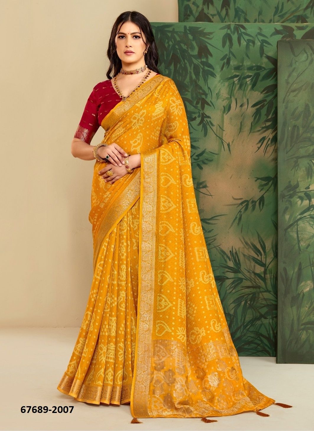 KANYADAAN - Catalog # 67689 (Set of 10 Sarees)