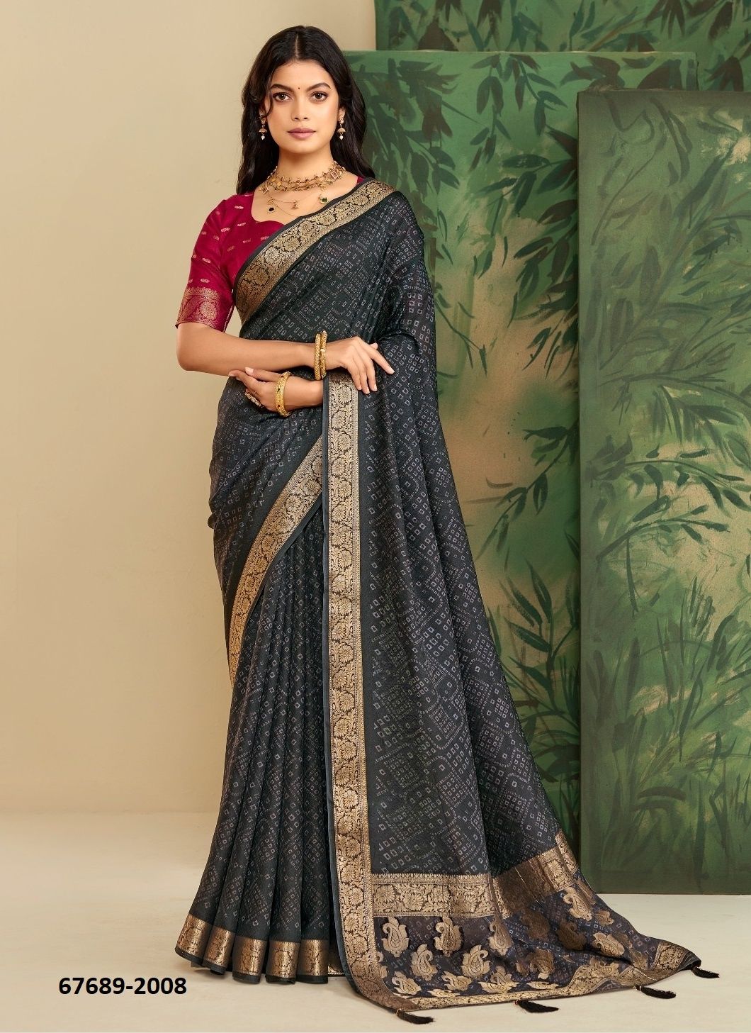KANYADAAN - Catalog # 67689 (Set of 10 Sarees)