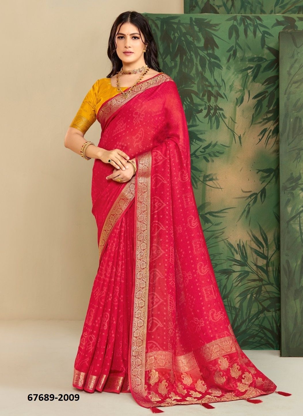 KANYADAAN - Catalog # 67689 (Set of 10 Sarees)