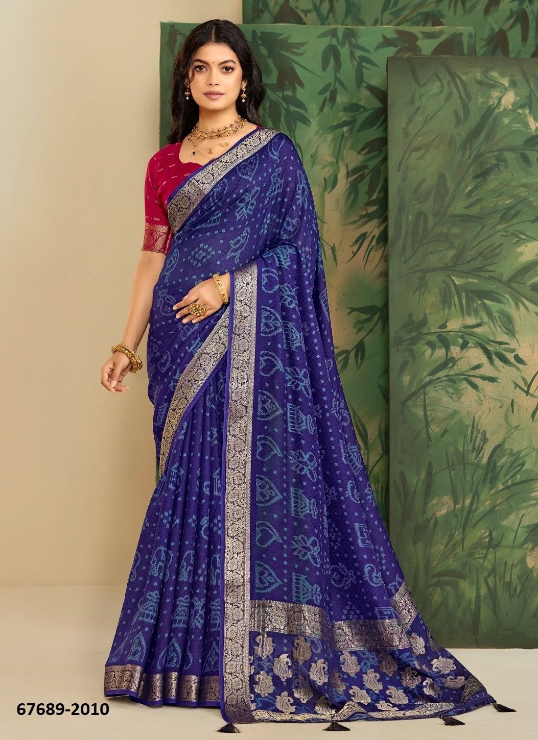 KANYADAAN - Catalog # 67689 (Set of 10 Sarees)