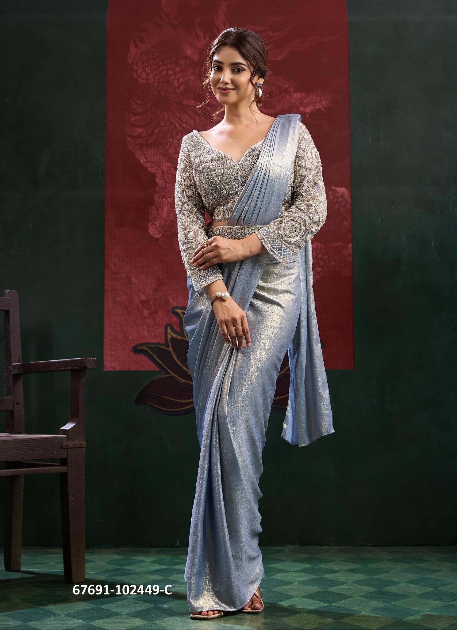 BALENO - Catalog # 67691 (Set of 4 Sarees)