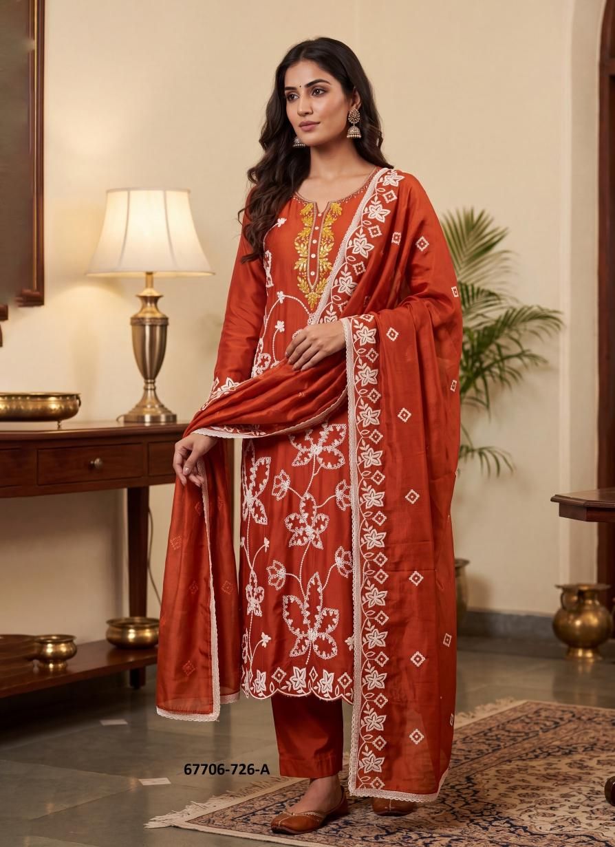 PIYA - Catalog # 67706 (Set of 4 Readymade Salwar Suits) PIYA - Catalog # 67706 (Set of 4 Readymade Salwar Suits)