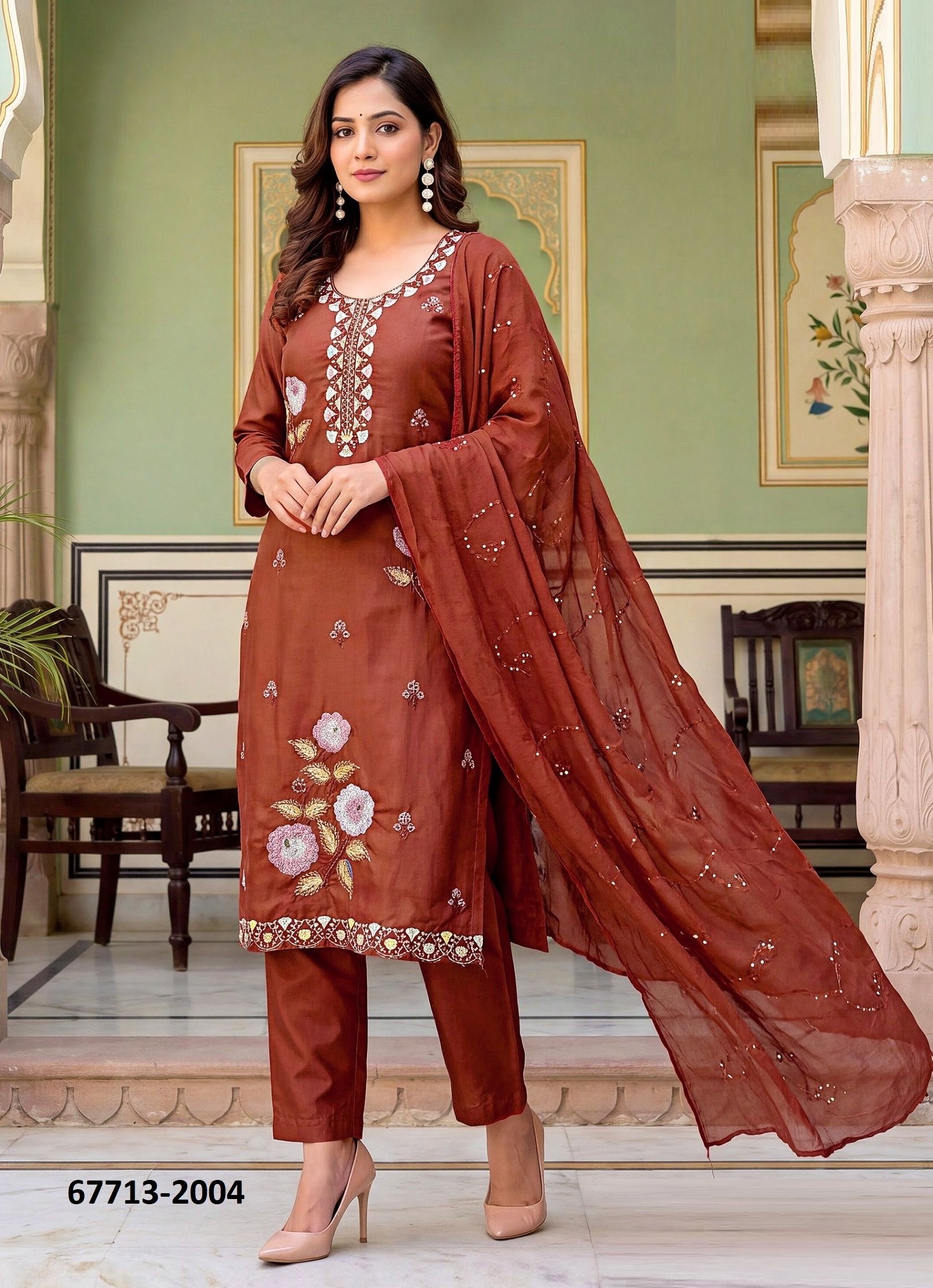 VARNIKA 2 - Catalog # 67713 (Set of 8 Readymade Salwar Suits) VARNIKA 2 - Catalog # 67713 (Set of 8 Readymade Salwar Suits)
