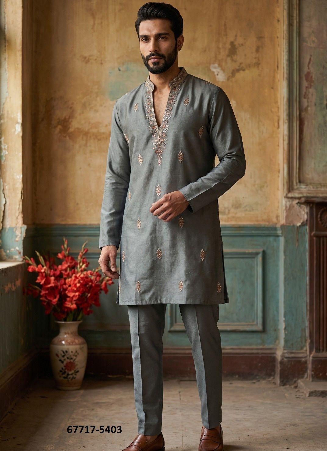 WELCOME LACHAKA - Catalog # 67717 (Set of 10 Men's Ethnic Wear)