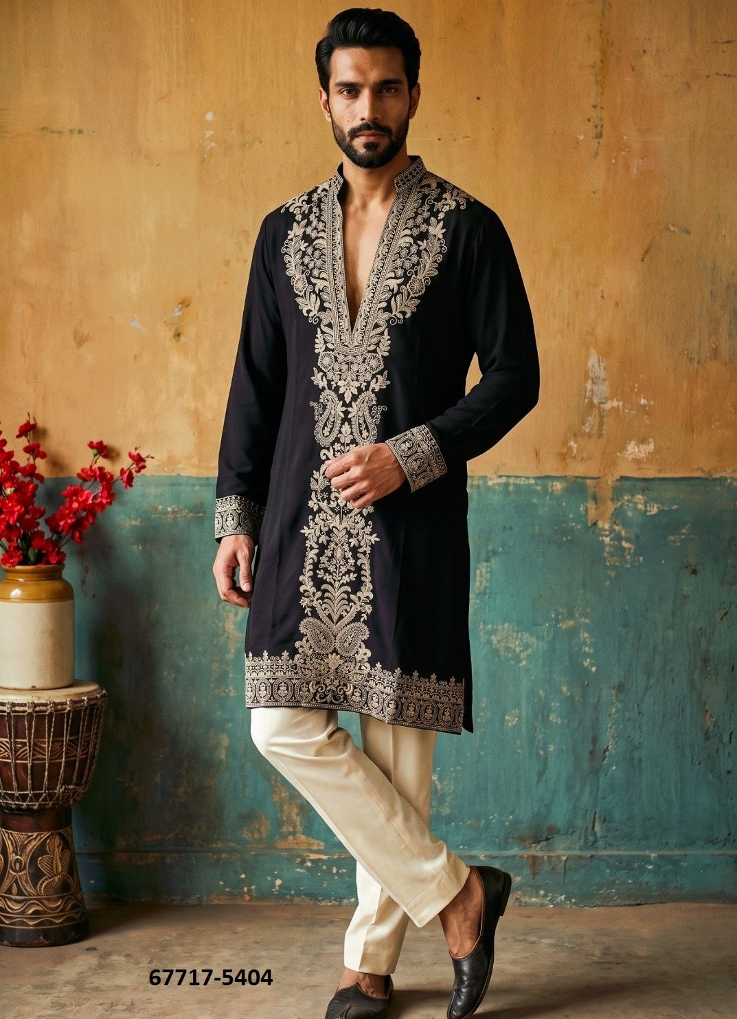 WELCOME LACHAKA - Catalog # 67717 (Set of 10 Men's Ethnic Wear)