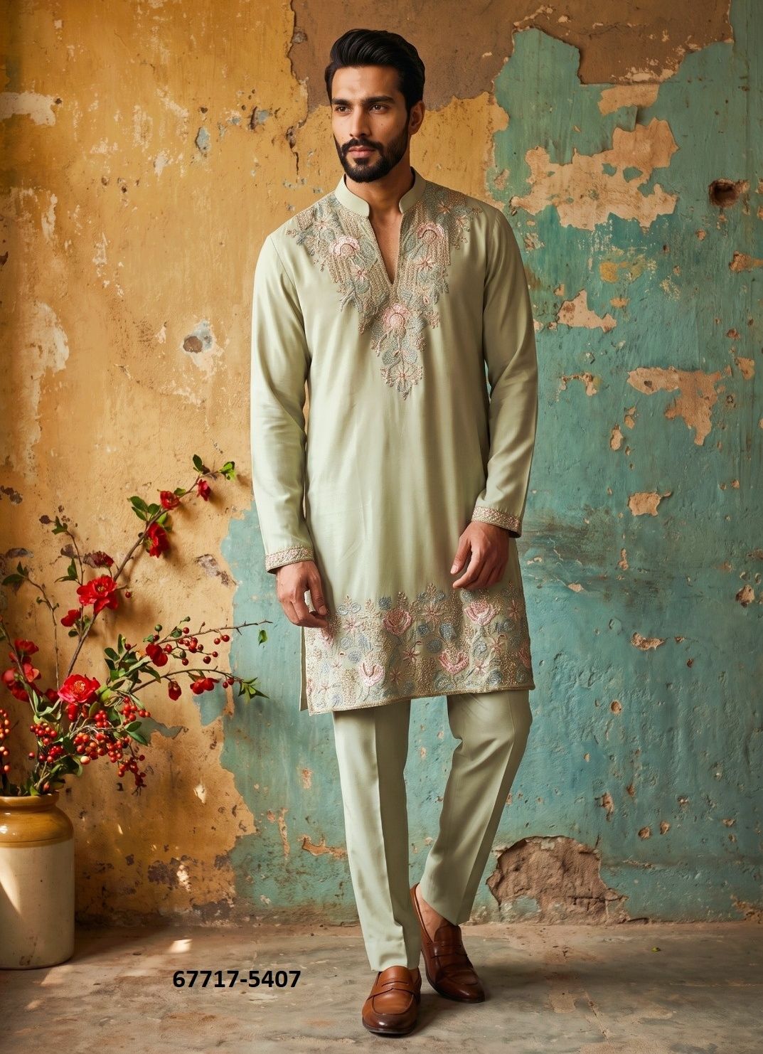 WELCOME LACHAKA - Catalog # 67717 (Set of 10 Men's Ethnic Wear)