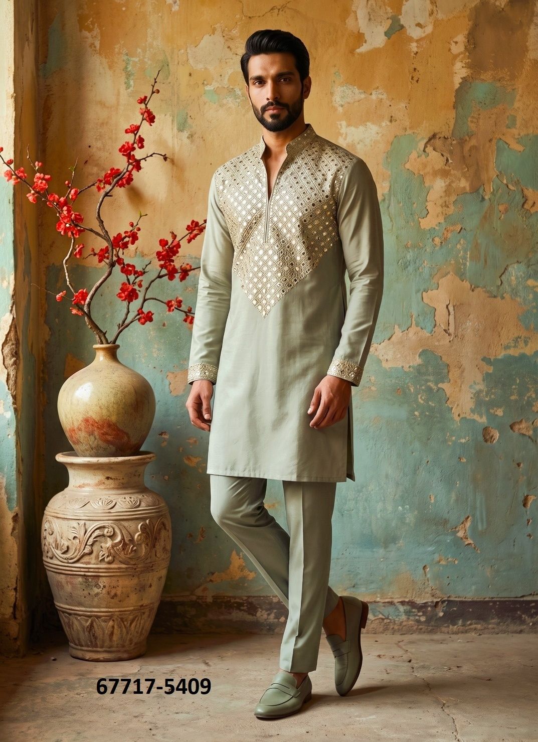 WELCOME LACHAKA - Catalog # 67717 (Set of 10 Men's Ethnic Wear)